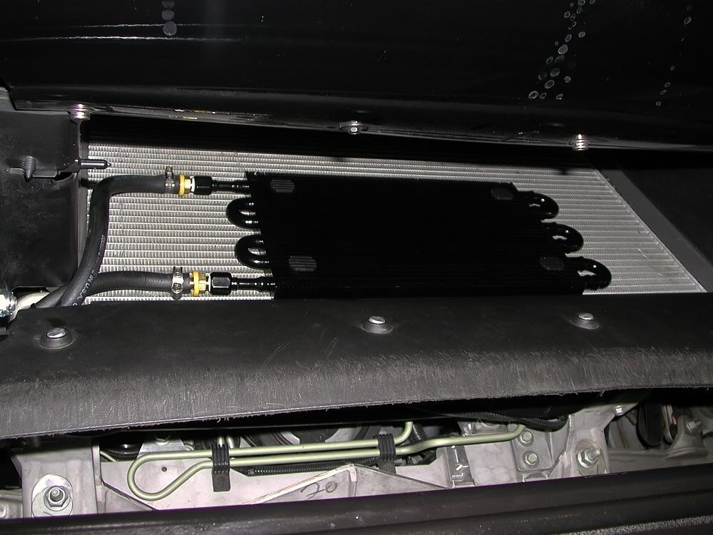 What is the operating temp for a Automatic transmission for the C5